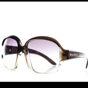 Miu miu rounded square sunglasses